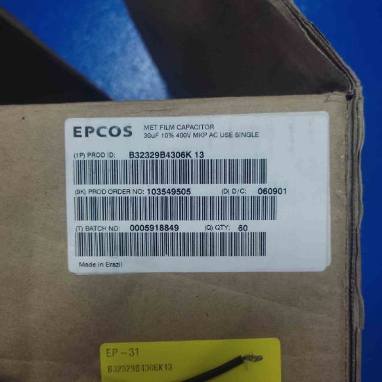 B32329B4306K13 30MF 400V MOTOR KONDONSATÖR resmi