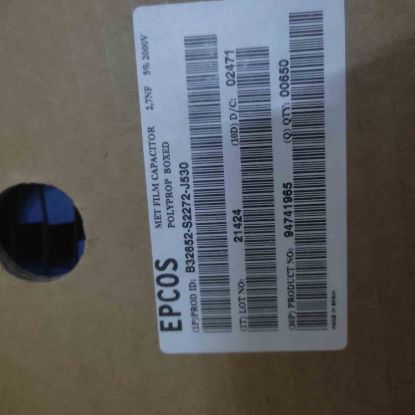 B32652S2272J530 2.7NF 2000V POLYESTER KONDANSATÖR resmi
