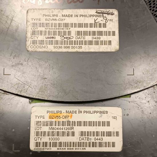 BZV55C27 27V SOD80 PHILIPS ZENER DİYOT resmi