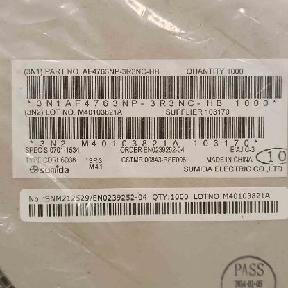 CDRH6D38NP-3R3NC 3,3uH 3,5A SMD BOBİN resmi