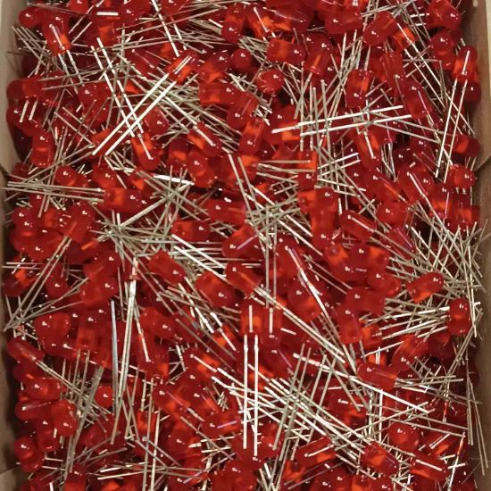 L53SRDE 5mm KIRMIZI MENTOR LED OPTO resmi