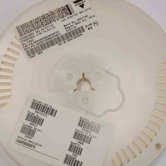 CRA06P0833K30FTA 3K3 1206 VISHAY SMD DİRENÇ resmi