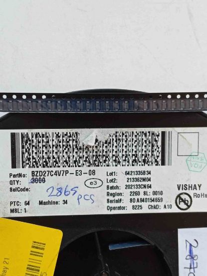 BZD27C4V7P-e3-08 Vishay 21 resmi