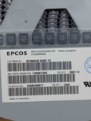 B72660M500K72 VARISTOR KONDANSATÖR resmi