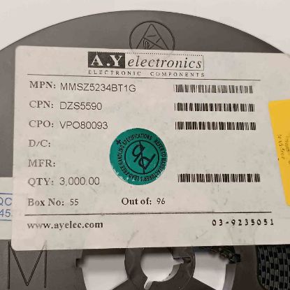 MMSZ5234BT1G 6.2V 0.5A SOD123 AYELEC ZENER DİYOT resmi