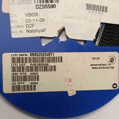 MMSZ5234BT1G 6.2V 0.5A SOD123 AYELEC ZENER DİYOT resmi