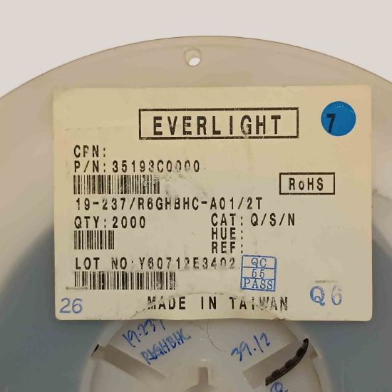 R6GHBHC-A01/2T RGB SMD EVERLIGHT LED OPTO resmi