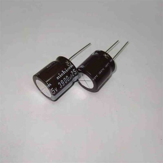 3900MF 25V 18x20 NICHICON ELKO KONDANSATÖR resmi