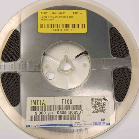 IMT1A 0.15A 50V MOUSER SMD TRANSİSTÖR resmi
