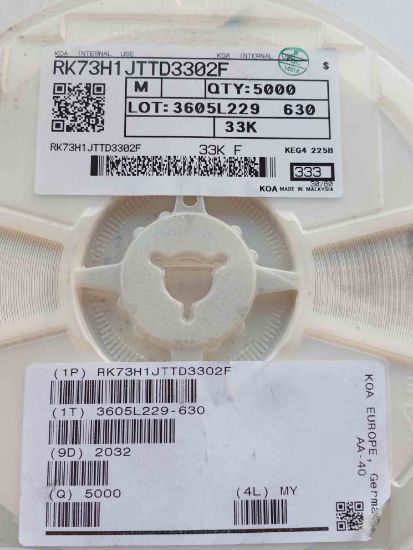 RK73H1JTTD3302F 33K 603 DİRENÇ resmi