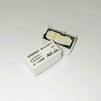 JE-112DMN 12V 8A 4PIN  Kombi RÖLE resmi