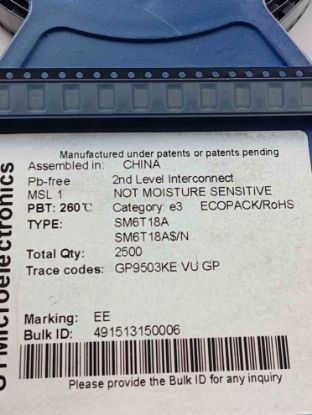 P6SMN18A 18V 600W OSRAM Transil DİYOT resmi