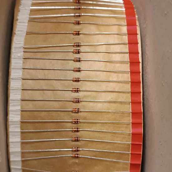 BZX79C4V7 4.7V SEMITRON ZENER DİYOT resmi