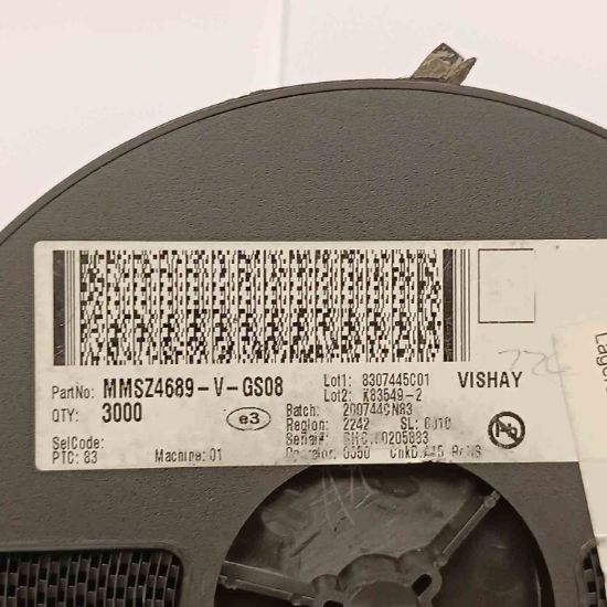 MMSZ4689-V-GS08 5V1 0.5W SOD123 VISHAY ZENER DİYOT resmi