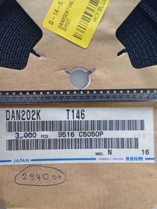 DAN202KT146 80V 0,3A SOT23 ROHM DİYOT resmi