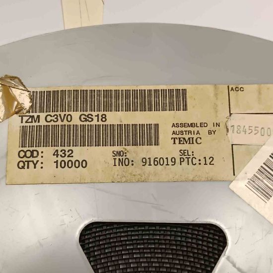 TZMC3VGS18 3V 0.5W FAIRCHILD ZENER DİYOT resmi