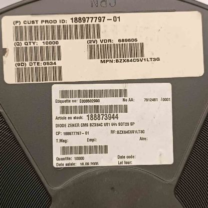 BZX84C5V1LT3G 5V1 225MW SOT23 ZENER DİYOT resmi