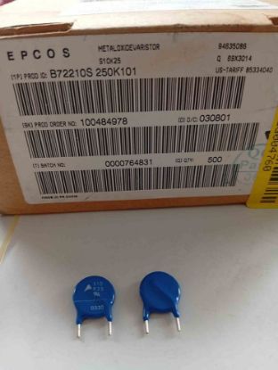 B72210-S250-K101 10mm 25VAC EPCOS VARİSTÖR resmi