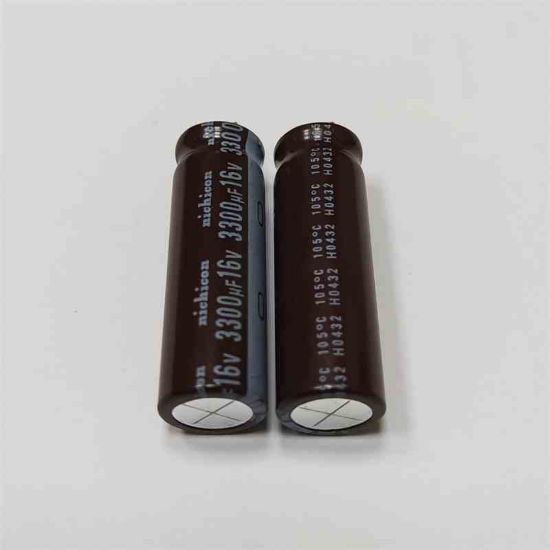 UPJ1C332MHD1CV 3300MF 16V 12.5X40 105 NICHICON ELKO KONDANSATÖR resmi