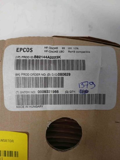 B82144A2223K 22UH KONDANSATÖR resmi