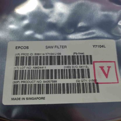B39114Y7104L100 SAW FILTER KONDANSATÖR resmi