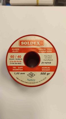 500 gram 1mm lehim teli 60/40 resmi