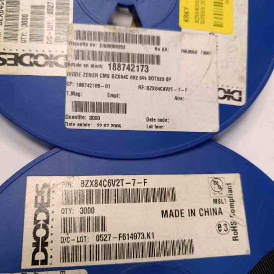 BZX84C6V2T-7-F 6V2 SOT523 DIODES ZENER DİYOT resmi