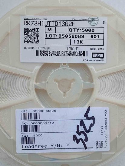 RK73H1JTTD1302F 13K 603 SMD %1 DİRENÇ resmi