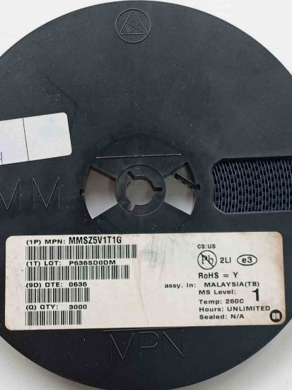 MMSZ5V1T1G 5V1 0.5W SOD123 ON ZENER DİYOT resmi