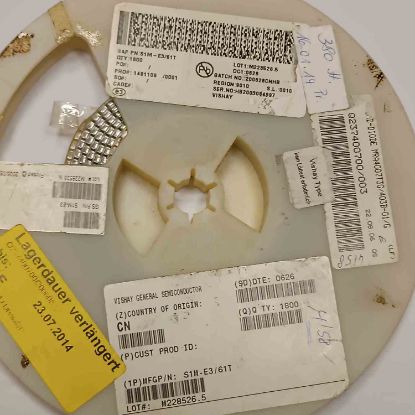 S1M-E3/61T 1000V 1A DO-214AC DİYOT resmi