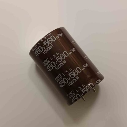 560MF 450V 35x45 85 NİPPON ELKO KONDANSATÖR resmi