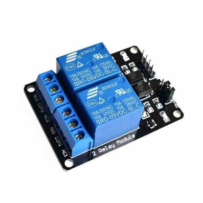 2 Way 5V Relay Module - 2 li 5V Röle Kartı resmi