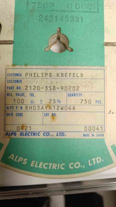 RH03AYA12W04A 100R SMD TRİMPOT resmi