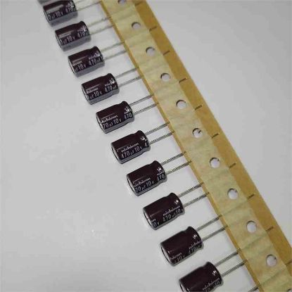 UPW1A471MPD1TD 470MF 10V 8x10.2 105 NICHICON ELKO KONDANSATÖR resmi