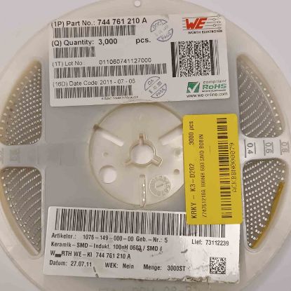 774761210A 100NH 603 SMD BOBİN resmi