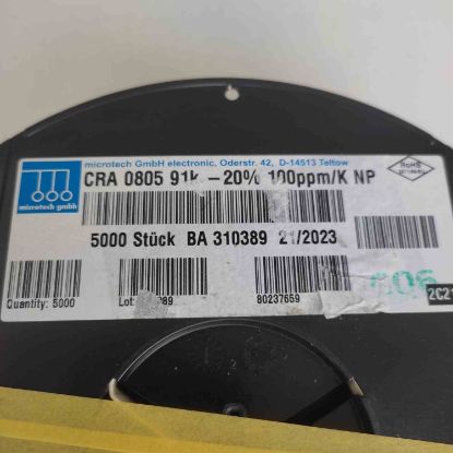 CRA0805 91K-20% 91K 805 resmi