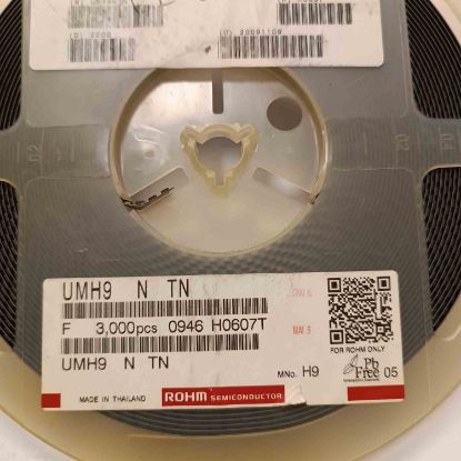 UMH9NTN 70mA 50V SOT-363 SMD TRANSİSTÖR resmi