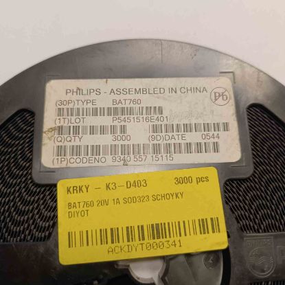 BAT760 20V 1A SOD323 SCHOYKY DİYOT resmi