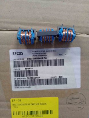 B82731H2801A30 2X22mH 800mA Filitre resmi