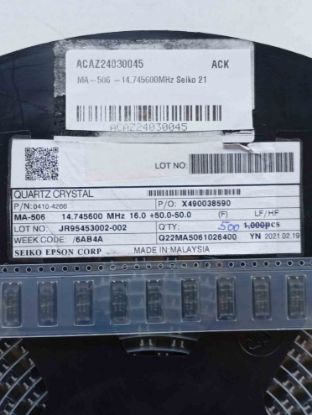 MA-506 -14.745600MHz Seiko 21 resmi