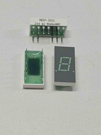 HDSP-3601 KIRMIZI 7 segment 7.62mm DİSPLAY resmi