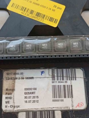 LD47UH-2.7A 100MR 47UH 2.7A WE resmi