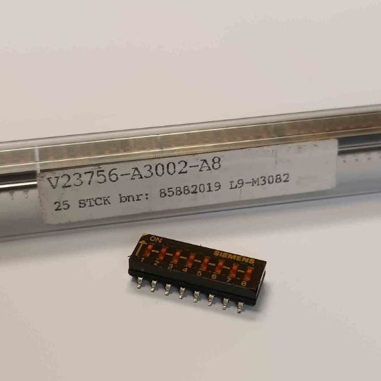 V23756-A3002-A8 8 Lİ SMD DİP SWICH PCB SIEMENS Swich resmi