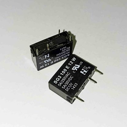 SG3 100 E 12W 12V 5A 1NO 4PIN Kombi RÖLE resmi
