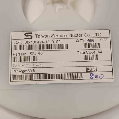 S2JR5 2A 600V SMD DİYOT resmi