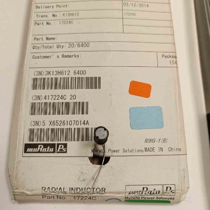 17224C 220UH 0.48A TDK KONDANSATÖR TİPİ BOBİN resmi