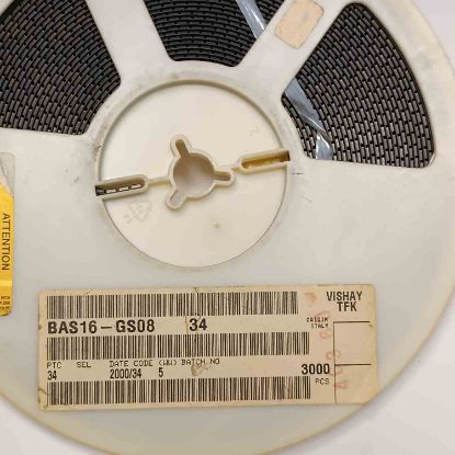 BAS16-GS08 75V 0.2A SOT23 VISHAY DİYOT resmi