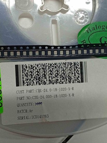 C2E-24,0-18-1020-X-R 24MHz resmi