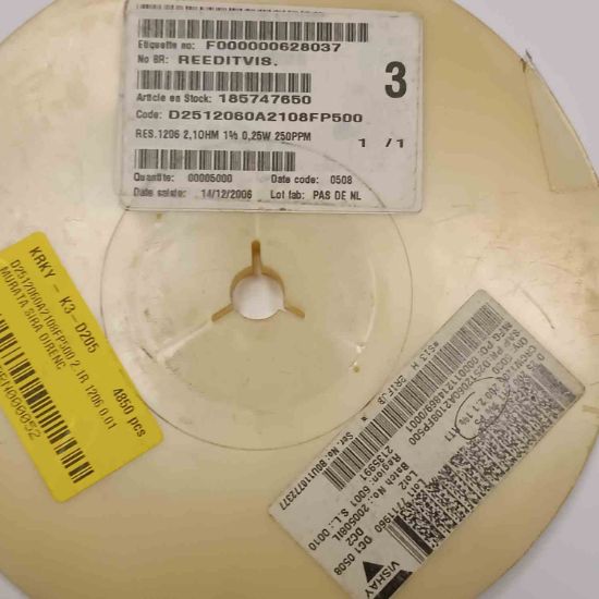 D2512060A2108FP500 2.1R 1206 0.01 MURATA SIRA DİRENÇ resmi