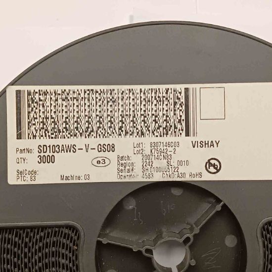SD103AWS-V-GS08 30MA 40V SMD DO-35 VISHAY SCHOYKY DİYOT resmi